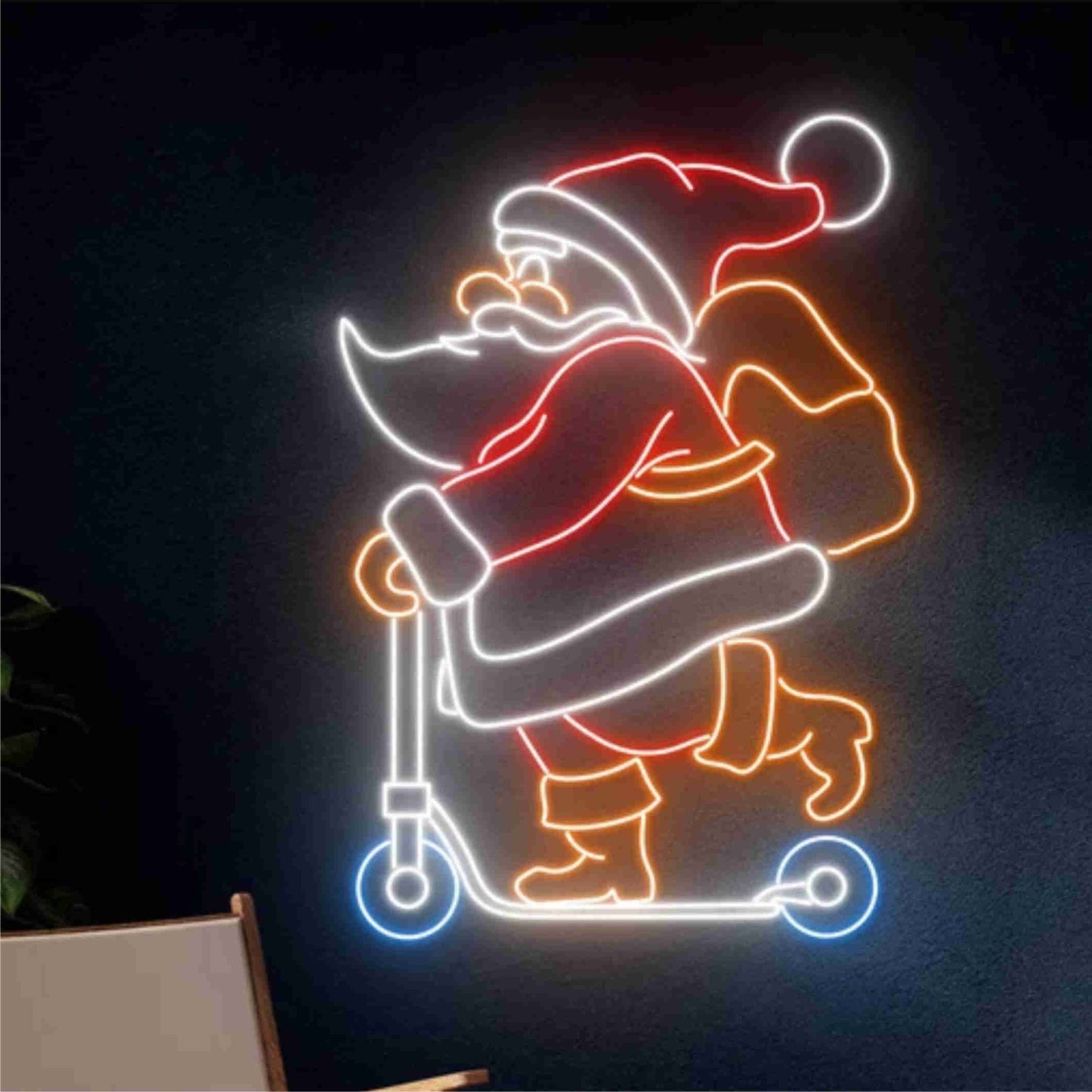 PAPA NOEL PATINETE